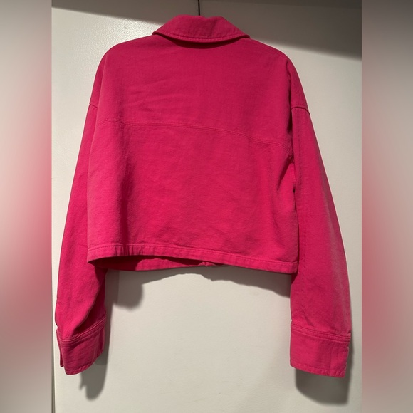 Zara Cropped Jacket 🌸BAR BIE COLOR 🌸 - Picture 4 of 7